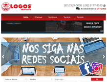 Tablet Screenshot of logosveiculos.com.br